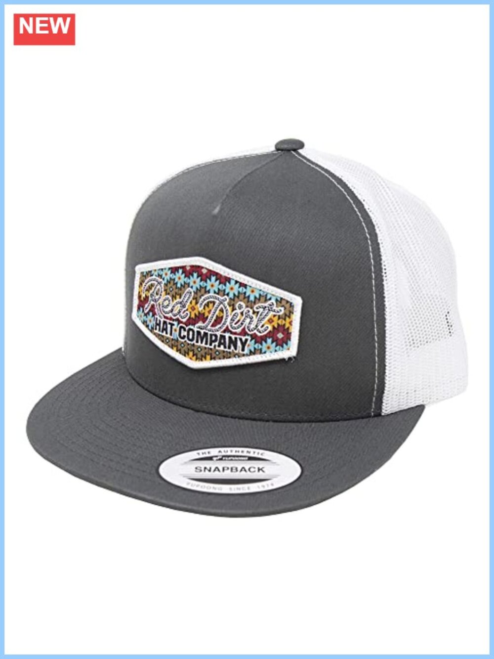 Aztec Print Adjustable Snapback Trucker Hat Mesh Back